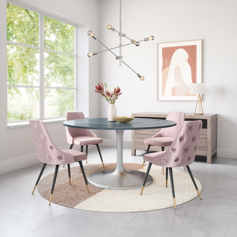 Zuo Piccolo 101088 Dining Chair - Pink IMAGE 8