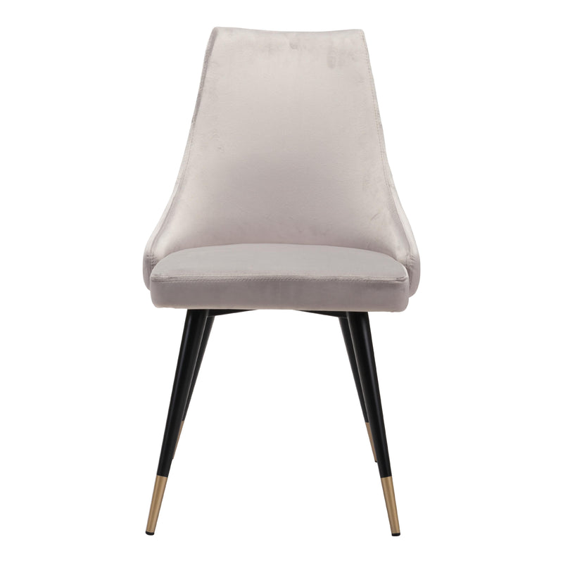 Zuo Piccolo 101089 Dining Chair - Grey IMAGE 3