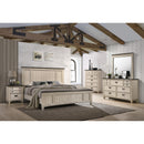  Crown Mark Sawyer King Panel Bed B9100-K-HBFB/B9100-KQ-RAIL IMAGE 2