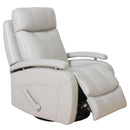 Barcalounger Duffy Recliner swivel Glider Leather Match Recliner 8-3610-3701-91 IMAGE 4