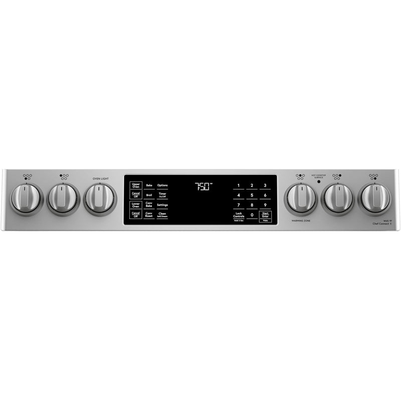 Café 30-inch Slide-in Electric Range with Convection CES750P2MS1 IMAGE 2