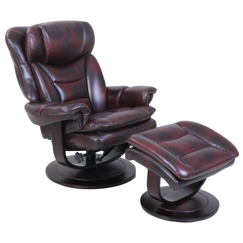 Barcalounger Roscoe Leather Match Recliner 15-8039-3605-87 IMAGE 1