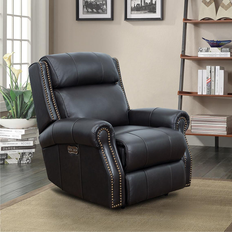 Barcalounger Blair Power Leather Recliner 9PH-3354-5700-87 IMAGE 4