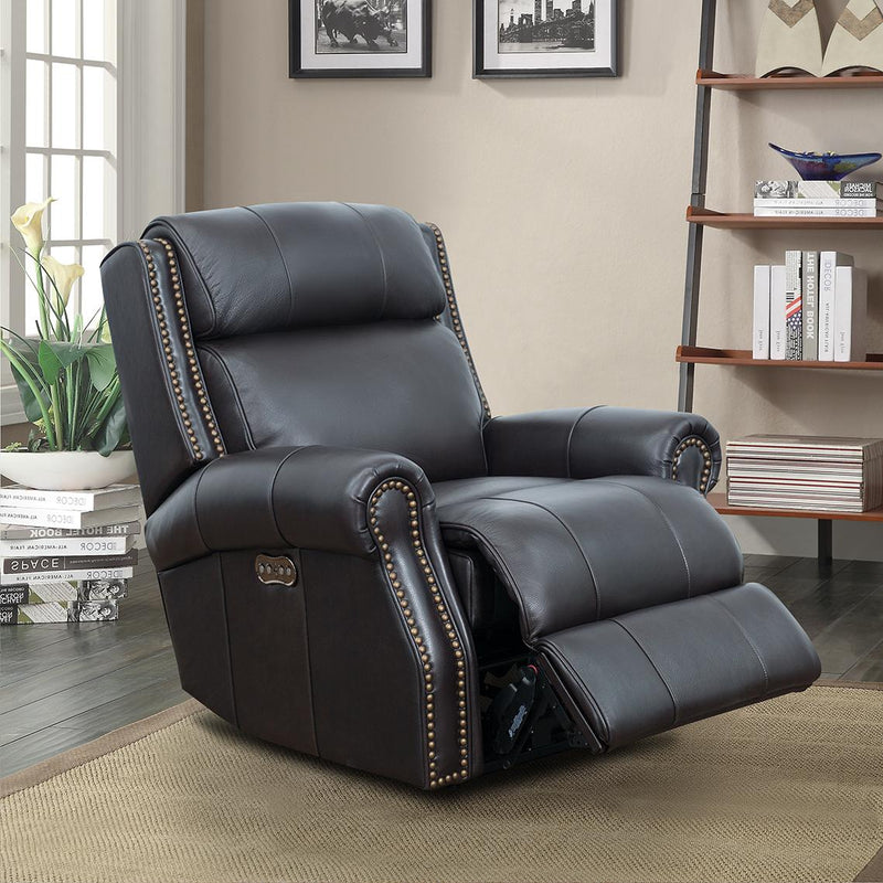 Barcalounger Blair Power Leather Recliner 9PH-3354-5700-87 IMAGE 5