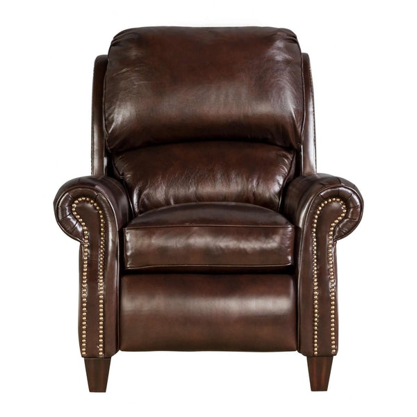 Barcalounger Churchill Leather Recliner 7-4440-5404-41 IMAGE 1