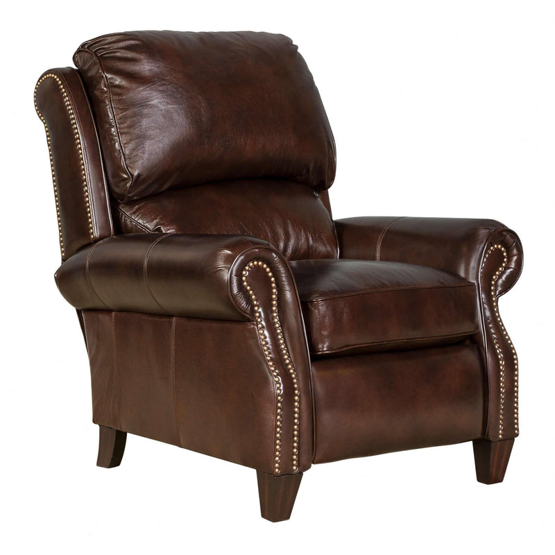 Barcalounger Churchill Leather Recliner 7-4440-5404-41 IMAGE 2