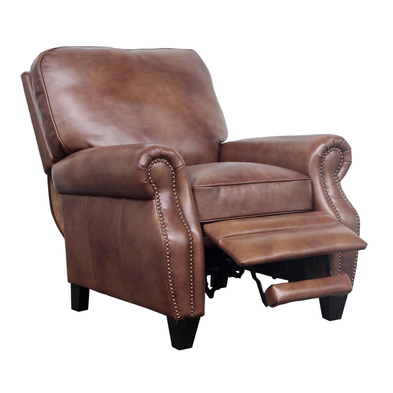 Barcalounger Briarwood Leather Recliner 7-4490-5702-85 IMAGE 3