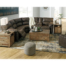  Signature Design by Ashley Tambo Reclining Leather Look 2 pc Sectional 2780248/2780249 IMAGE 4