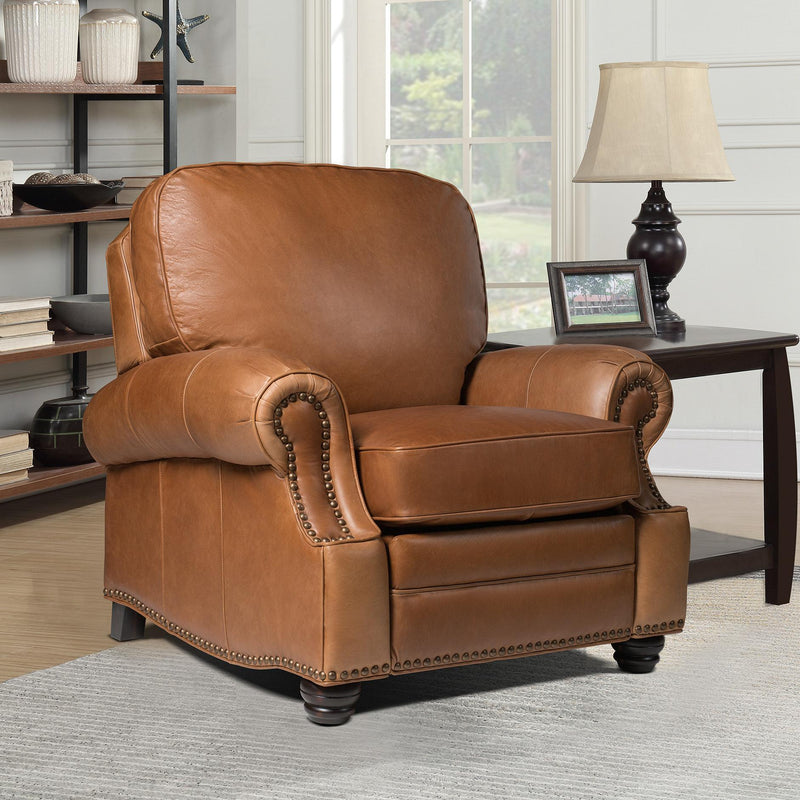 Barcalounger Longhorn Leather Recliner 7-4727-5401-16 IMAGE 3