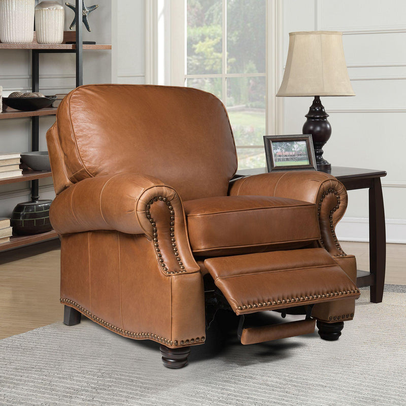 Barcalounger Longhorn Leather Recliner 7-4727-5401-16 IMAGE 4