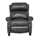 Barcalounger Meade Leather Recliner 7-3058-5494-92 IMAGE 1
