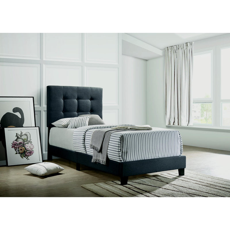 Coaster Furniture Mapes Twin Upholstered Platform Bed 305746T IMAGE 4