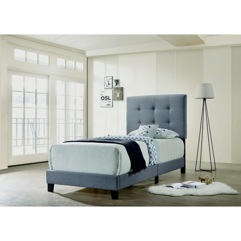Coaster Furniture Mapes Twin Upholstered Platform Bed 305747T IMAGE 4