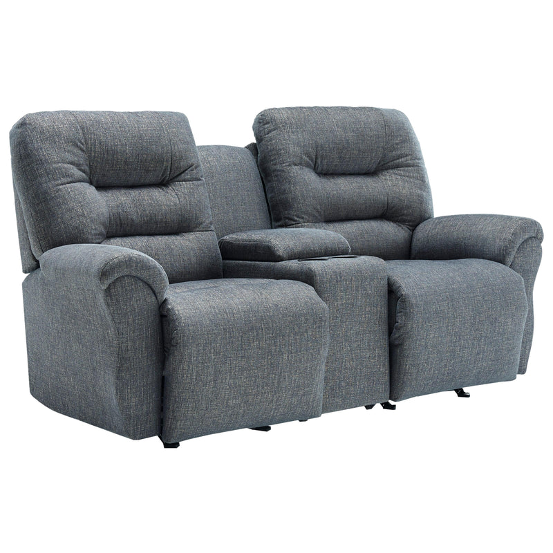 Best Home Furnishings Unity Reclining Fabric Loveseat with Console L730CC7 18622 IMAGE 1