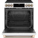Café 30-inch Slide-in Induction Range with Warming Drawer CHS900P4MW2 IMAGE 3