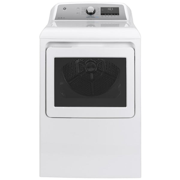 GE 7.4 cu.ft. Electric Dryer with HE Sensor Dry GTD84ECSNWS IMAGE 1