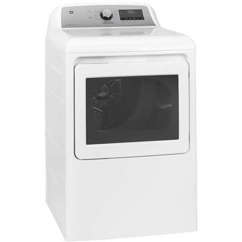 GE 7.4 cu.ft. Electric Dryer with HE Sensor Dry GTD84ECSNWS IMAGE 2