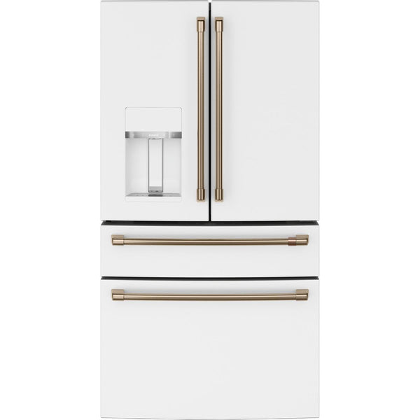 Café 36-inch 27.6 cu. ft. French 4-Door Refrigerator CVE28DP4NW2 IMAGE 1