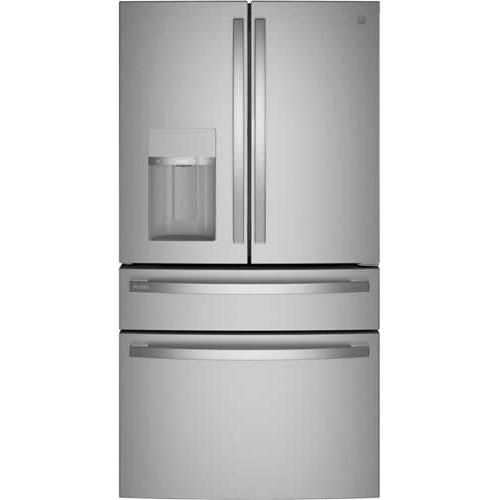 GE Profile 36-inch, 27.6 Cu. Ft. French 4-Door Refrigerator with Door In Door PVD28BYNFS IMAGE 1