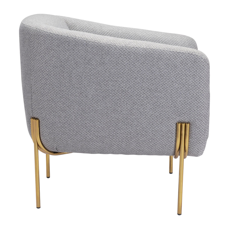 Zuo Micaela 101259 Armchair - Grey IMAGE 2