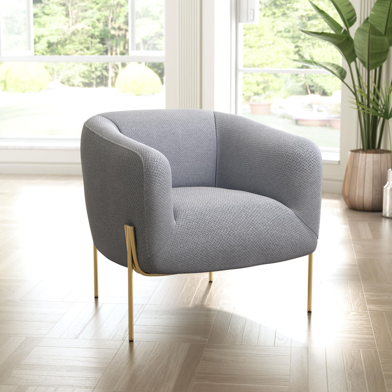 Zuo Micaela 101259 Armchair - Grey IMAGE 8