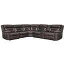  Signature Design by Ashley Kincord Power Reclining Leather Look 4 pc Sectional 1310458/1310446/1310477/1310473 IMAGE 1