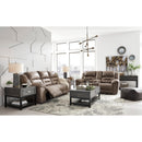 Signature Design by Ashley Stoneland Reclining Leather Look Loveseat 3990594 IMAGE 9