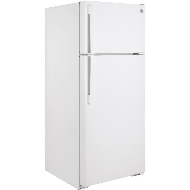 GE 17.5 cu. ft. Top Freezer Refrigerator with Factory-Installed Icemaker GIE18DTNRWW IMAGE 5