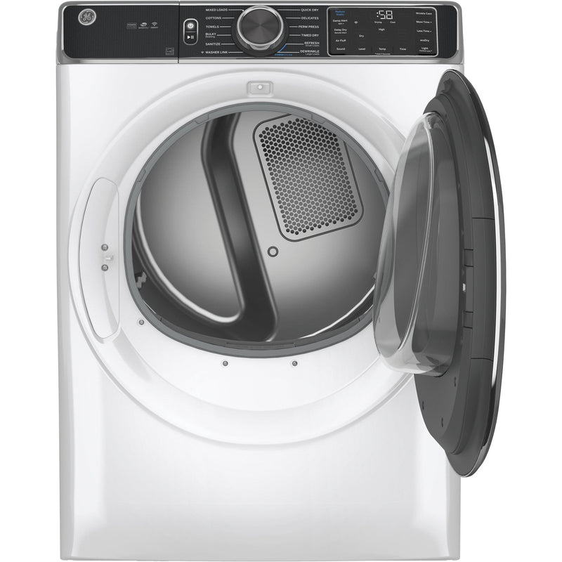 GE 7.8 cu.ft. Electric Dryer with Steam GFD85ESSNWW IMAGE 3