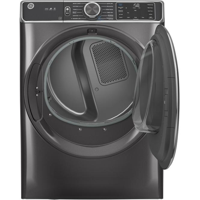 GE 7.8 cu.ft. Electric Dryer with Steam GFD85ESPNDG IMAGE 2