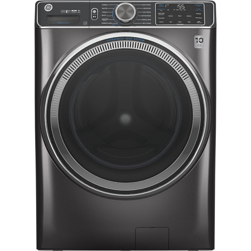 GE 5.0 cu.ft. Front Loading Washer with SmartDispense™ GFW850SPNDG IMAGE 2