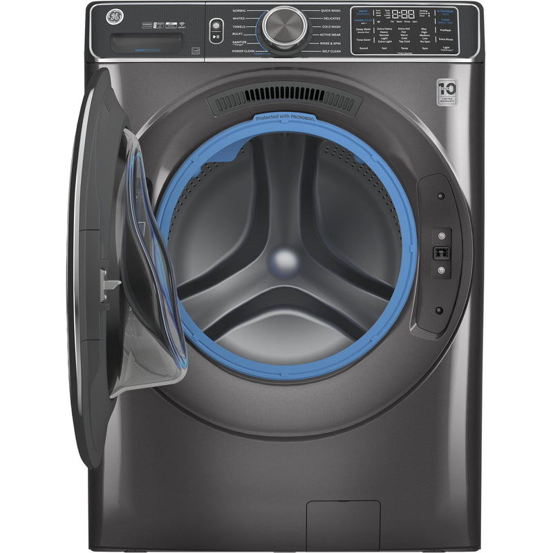 GE 5.0 cu.ft. Front Loading Washer with SmartDispense™ GFW850SPNDG IMAGE 3