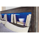  Signature Design by Ashley Drystan Queen Bookcase Bed with Storage B211-65/B211-54S/B211-96 IMAGE 3
