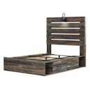  Signature Design by Ashley Drystan B211B9 Full Panel Bed with 2 Storage Drawers IMAGE 3