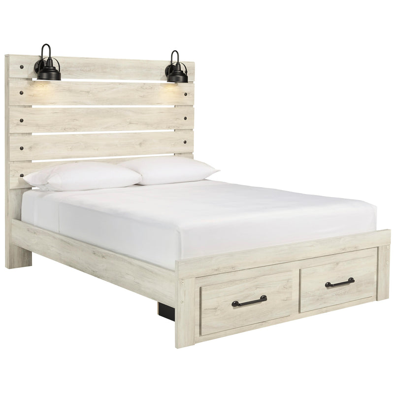  Signature Design by Ashley Cambeck Queen Panel Bed with Storage B192-57/B192-54S/B192-96 IMAGE 1