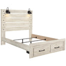  Signature Design by Ashley Cambeck Queen Panel Bed with Storage B192-57/B192-54S/B192-96 IMAGE 2