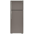 GE 28-inch, 17.5 cu.ft. Freestanding Top Freezer Refrigerator GTE18GMNRES IMAGE 1