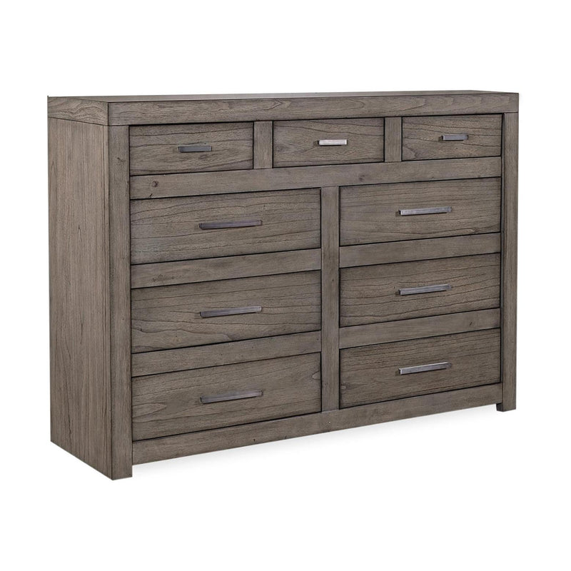Aspen Home Modern Loft 9-Drawer Dresser IML-455-GRY/IML-487-GRY IMAGE 2