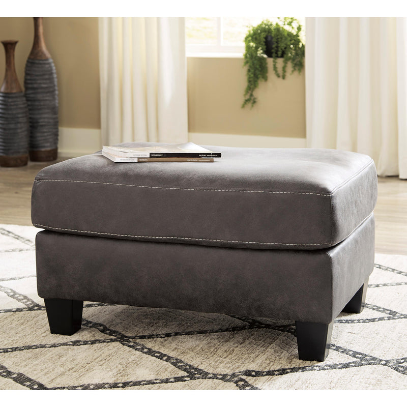 Benchcraft Venaldi Leather Look Ottoman 9150114 IMAGE 6