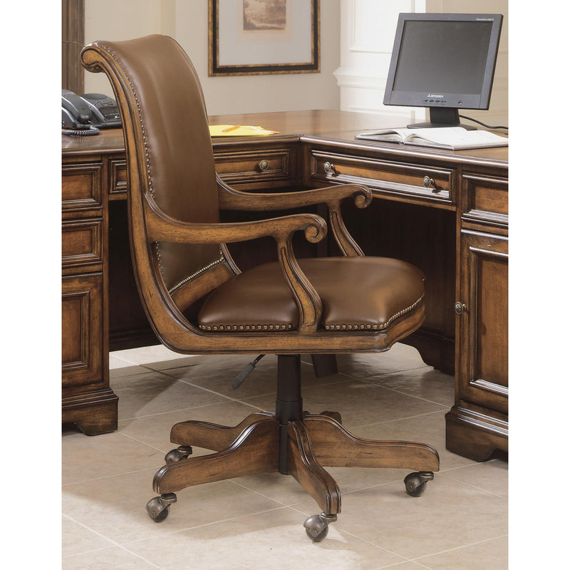 Hooker Furniture 281-30-220 Brookhaven Desk Chair IMAGE 2
