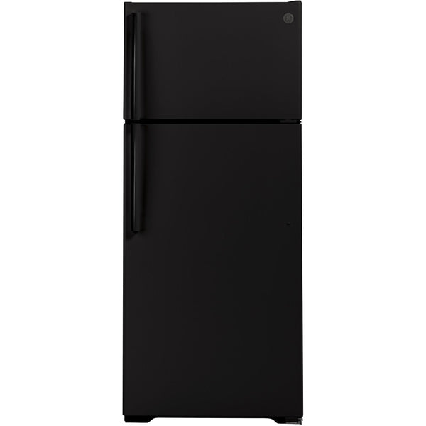 GE 28-inch, 17.5 cu. ft. Top Freezer Refrigerator GTS18HGNRBB IMAGE 1