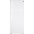 GE 28-inch, 17.5 cu.ft. Top Freezer Refrigerator with Interior Icemaker GIE18GTNRWW IMAGE 1