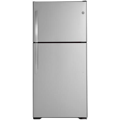 GE 30-inch, 19.1 cu. ft. Top Freezer Refrigerator GIE19JSNRSS IMAGE 1