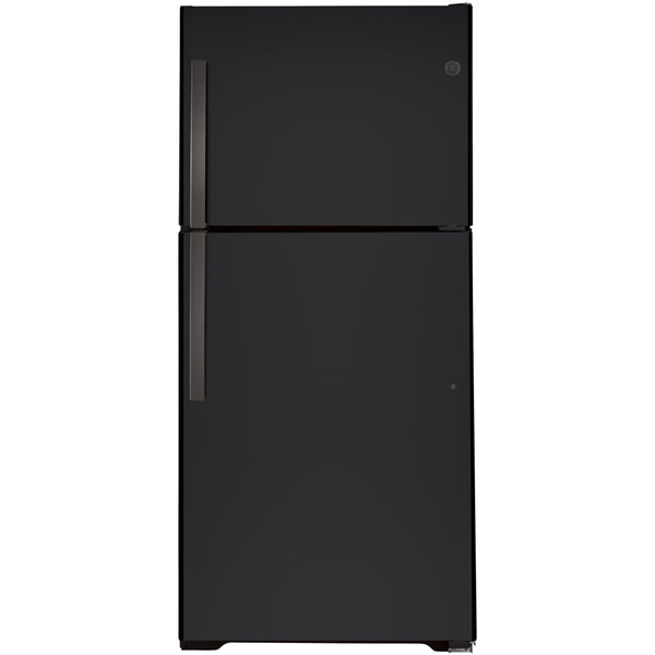 GE 33-inch, 21.9 cu.ft. Freestanding Top Freezer Refrigerator with Upfront Fresh Food Temperature Controls GTS22KMNRDS IMAGE 1