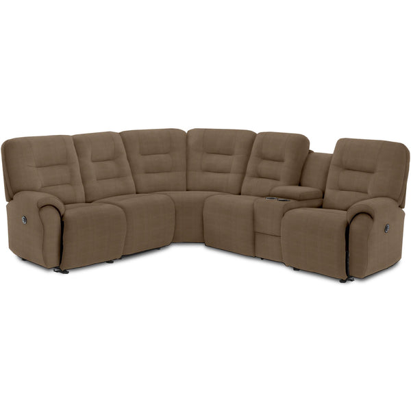 Best Home Furnishings Unity Power Reclining Fabric 5 pc Sectional M730RP4L 18826 IMAGE 1