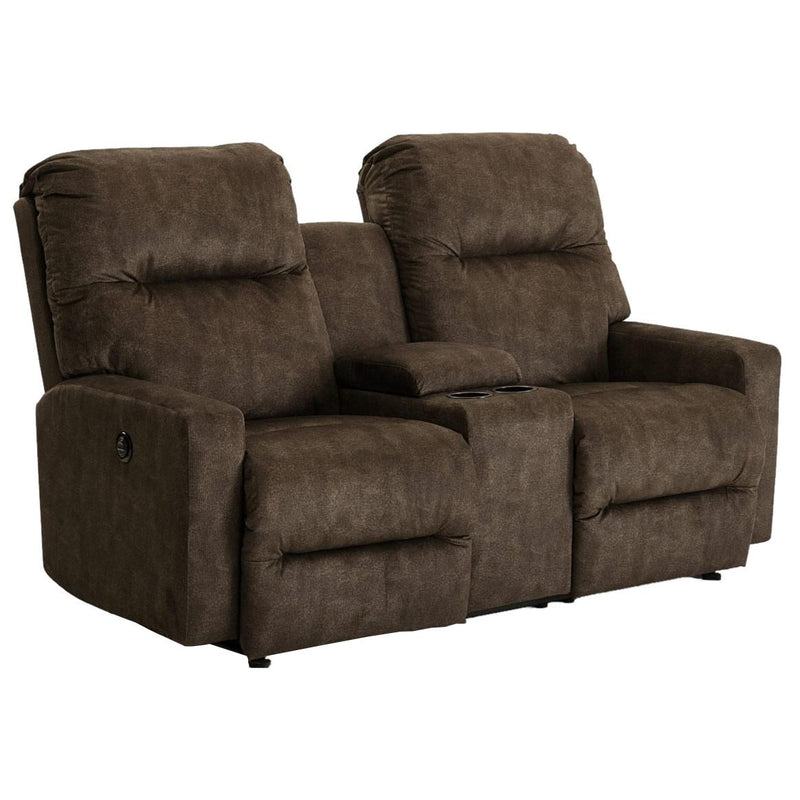Best Home Furnishings Kenley Power Reclining Fabric Loveseat with Console L510RQ7 20149 IMAGE 2