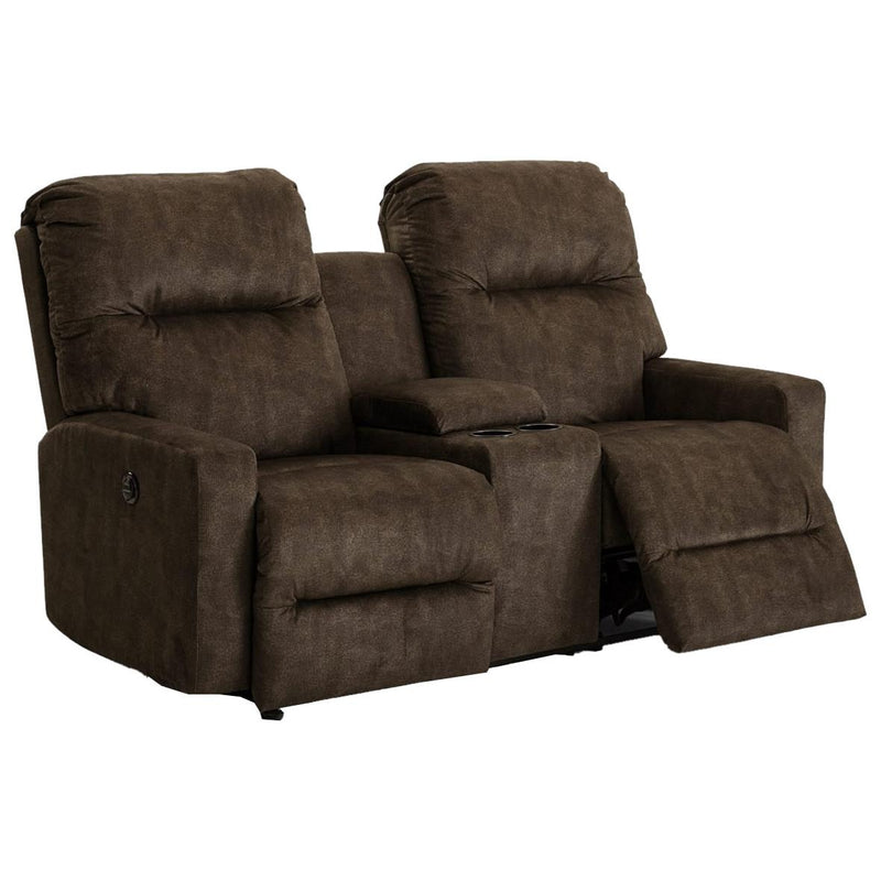 Best Home Furnishings Kenley Power Reclining Fabric Loveseat with Console L510RQ7 20149 IMAGE 3