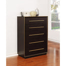  Coaster Furniture Durango 223265 5-Drawer Bedroom Chest - Smoked Peppercorn IMAGE 9