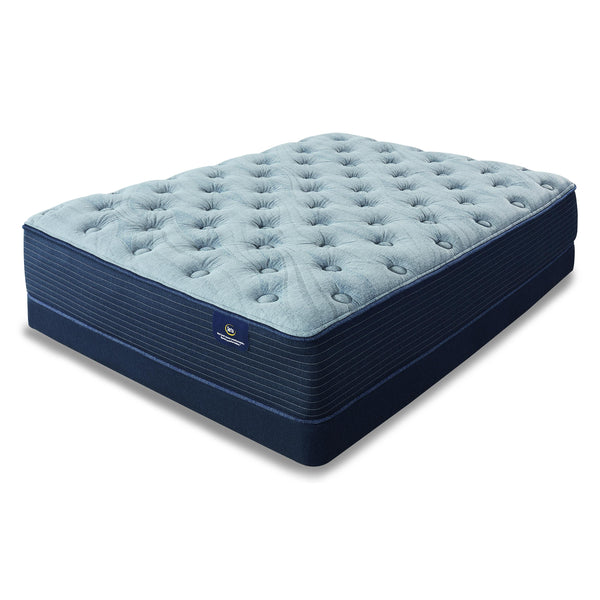 Serta Brookton Plush Mattress Set (Twin) IMAGE 1