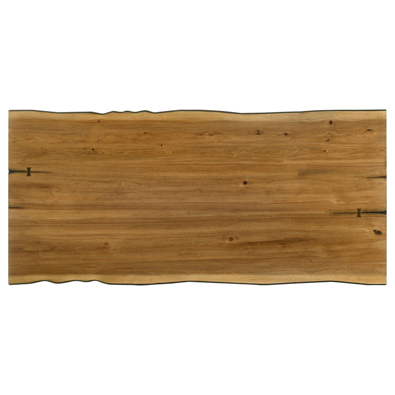 Coaster Furniture Bexley 110331 90-inch Live Edge Dining Table - Natural Honey IMAGE 5